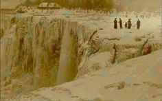 زمستان ۱۹۳۲ آنقدر سرد بود که آبشار نیاگارا به طور کامل یخ