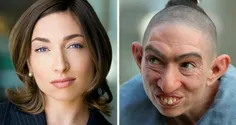 تصاویر دیدنی از قبل و بعد #گریم های سنگین بازیگران هالیوو