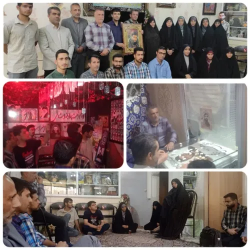📚 دیدار تعدادی از کارکنان و دانشجویان دانشگاه آزاد اسلامی