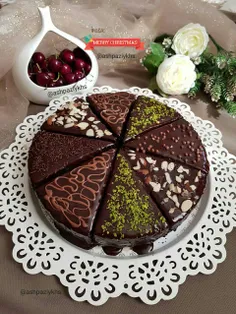 #کیک_شکلات_تلخ