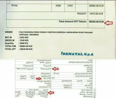 این سند گمرکی برای تبرئه دختر وزیراز قاچاق منتشر شده است.