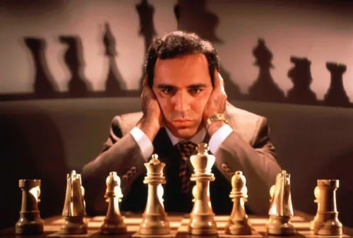 وقتی کاسپارف به یک شطرنج باز آماتور باخت !