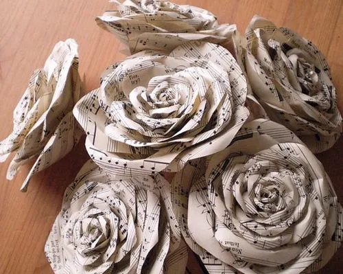 گلهای کاغذی