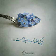 زنــــدگـے خالـے نیســـت...