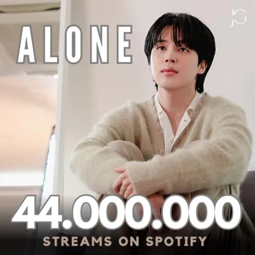 موزیک Alone به 44 میلیون استریم در اسپاتیفای رسید!
