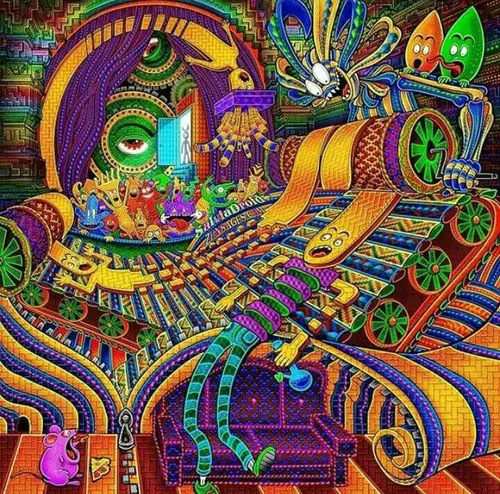 Psychodelics LSD Trip Machinery سایکودیک ال اس دی تریپ ما