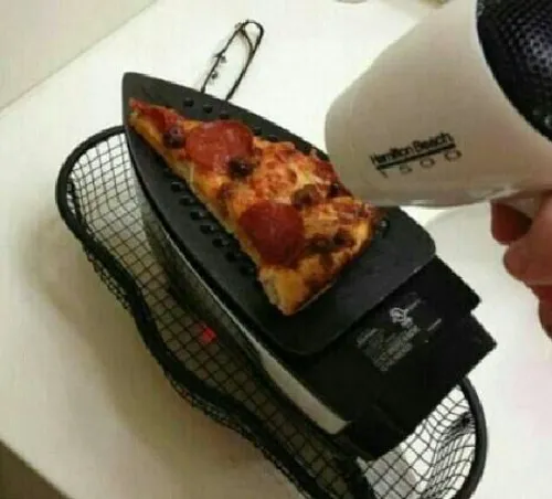 روش جدید برای پخت پیتزا