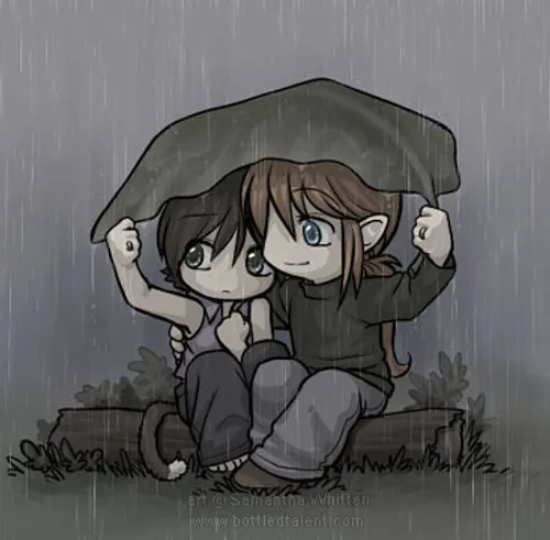 روز بارونی زیر ی چتر با عشقت......