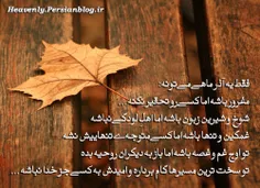 بیچاره پاییز...