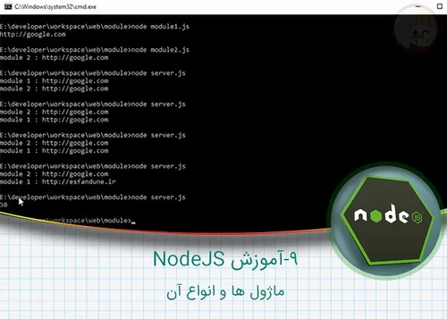 آموزش NodeJS - ماژول ها و انواع آن