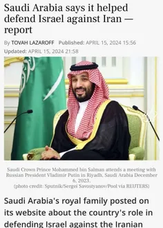 سایت رسمی خاندان سلطنتی سعودی اذعان کرد‌ که عربستان نیز د