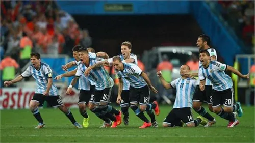تصاویر ضربات پنالتی بازی هلند آراژانتین