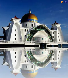 #مسجد زیبای#سلت_ملاکا در#مالزی ،اوایل قرن بیستم ساخته شده