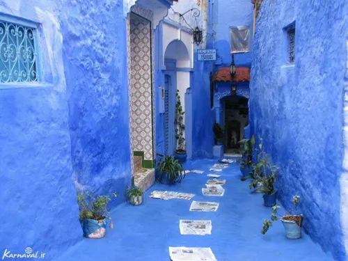 شهر شفشاون مراکش این شهر آبی که تقریبا ۵۰۰ سال از کشفش می