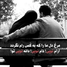 ❣مرغِ دلِ ما را که به کَس رام نگردد