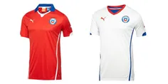 لباس جدید تیم ملی فوتبال شیلی در جام جهانی 2014