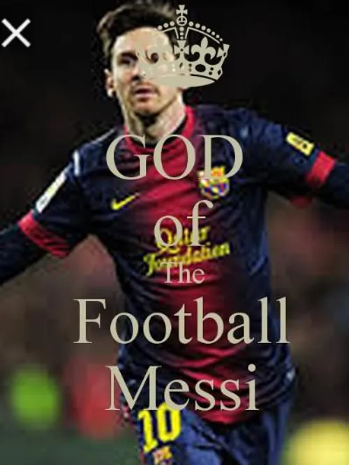 messi footbal god