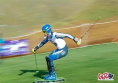 دختران خارجی شرکت کننده در مسابقات اسکی چمن قهرمانی جوانا