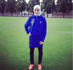 این خانم اولین زن لژیونر فوتبال ایرانه!ای ول