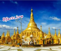 پاگودای «شادگان پایا» در یانگون میانمار. این بنا با هزارا