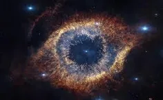 سحابی هلیکس یا چشم خدا یکی از زیبا ترین سحابی های سیاره ن