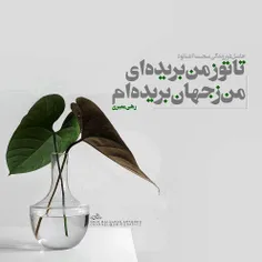 حاصلِ دورِ زندگی صحبت آشنا بوَد