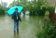 یک روز بارانی در ابادان