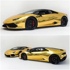 Gold Lamborghini's