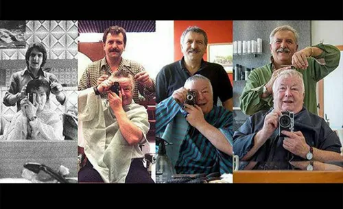 ۴۰ سال رفته یه آرایشگاه و از هر دهه از کوتاه کردن موهاش ا