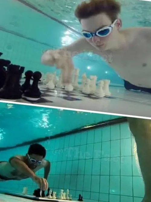 لندن، میزبان مسابقات جهانی شطرنج زیر آب هست