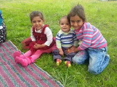 بچه هام و دختر عمه شون یسنا کوچولو