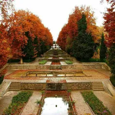 باغ شاهزاده کرمان در فصل زمستان