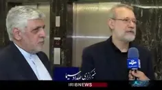 ⭕️ لاریجانی: پیام رهبر انقلاب را به رئیس مجلس لبنان رساند