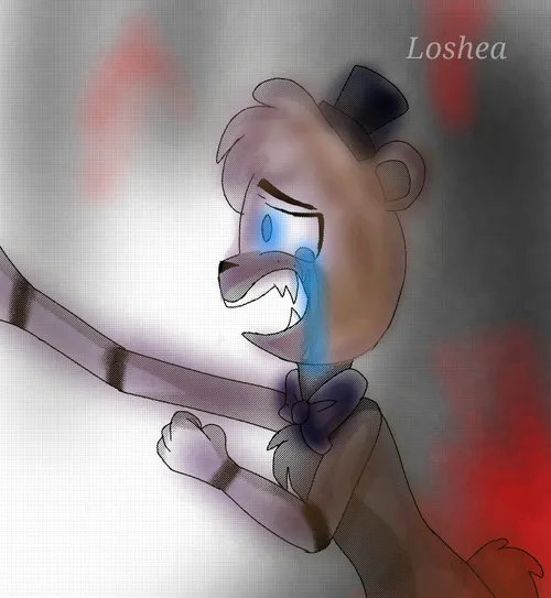 این یکی بد شده فناف هنر نقاشی آرت fnaf draw art