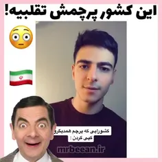 پرچم های کپی هم😄