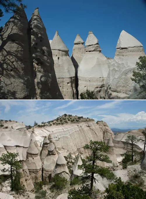 صخره های کاشا کاتووه تنت (نیومکزیکو، ایالات متحده)