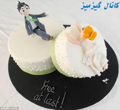 کیک طلاق