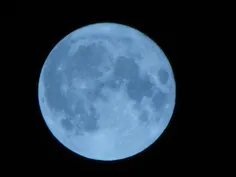 عکسی از ماه که وقتی ماه در نزدیکترین فاصله به زمین بوده ش