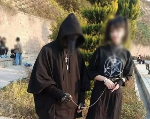 دختران ۱۶ ساله تهرانی قلاده سگ به گردن و..😰