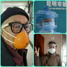 تصاویر جالب از تلاش‌های چینی‌ها برای مقابله با ویروس کرون