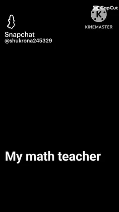 My math teacher 😂