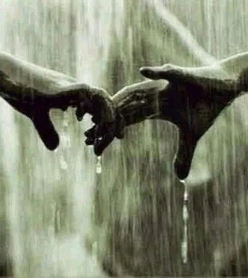 زیر باران دستم را سفت بکیر من تنهام...cry cry