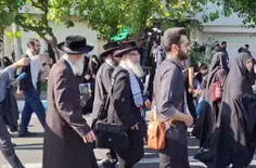 ۱.حضور خاخام های یهودی ایران در مراسم تشییع شهید جمهور