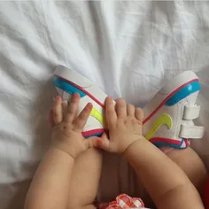 #baby #sweet baby #attractive baby #lovely baby #shoe