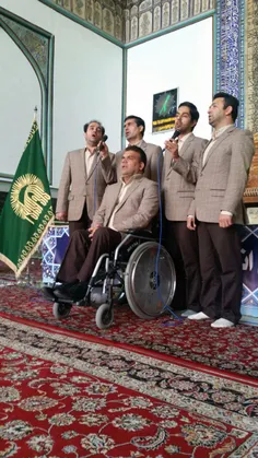 💫 اجرای امروز گروه تواشیح سیرت النبی مشهد در حرم مطهر رضو