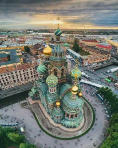 سنت پترزبورگ، دومین شهر بزرگ #روسیه، شهری که در سال ۱۷۰۳ 
