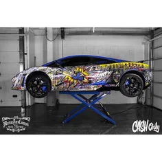 Representing #NewYorkCity @cantojonyc #LamborghiniArtCar 