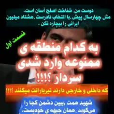 به کدام منطقه ممنوعه وارد شدی سردار؟