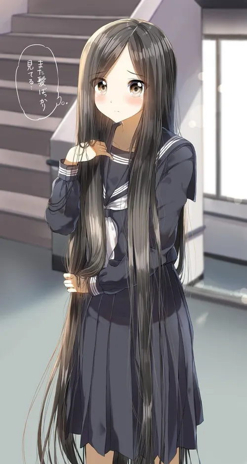 🤩Long haired anime girl🤩