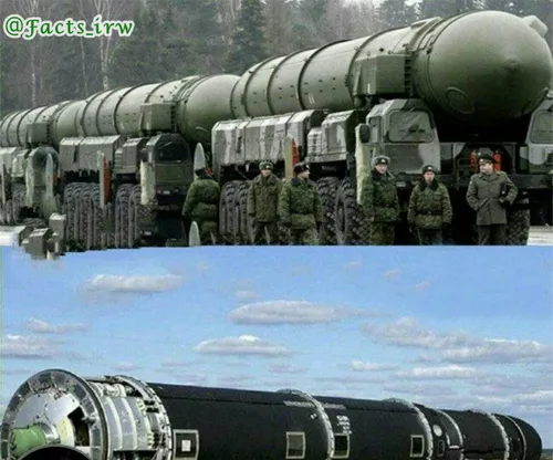 موشک شیطان2روسیه قوی ترین موشک هسته ای جهان که هزار برابر